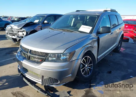 2018 Dodge Journey Se from USA, damaged, VIN 3C4PDCAB7JT474147